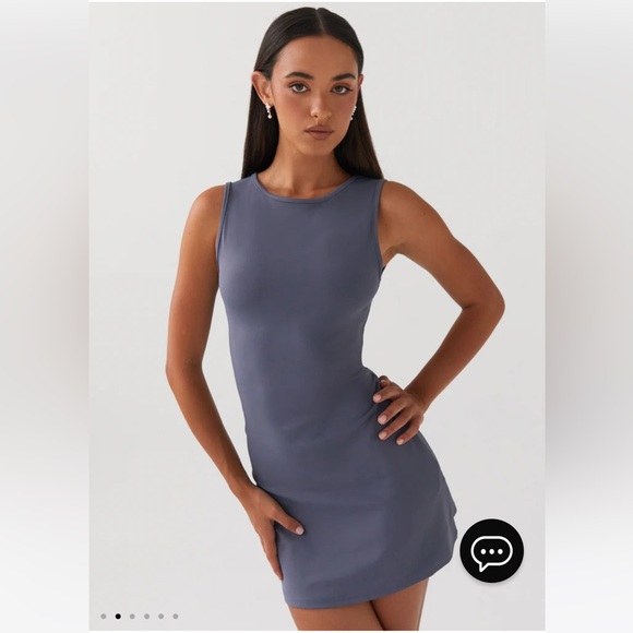 Peppermayo cosmic chic mini dress in ash size medium NWT - Picture 2 of 10